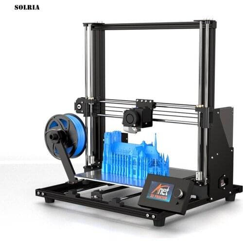 3D Printer Kit Anet A8 Plus Upgrade Plus Size 300 x 300 x 350mm High Precision Metal Desktop 3D Printer DIY Impresora 3D Printer