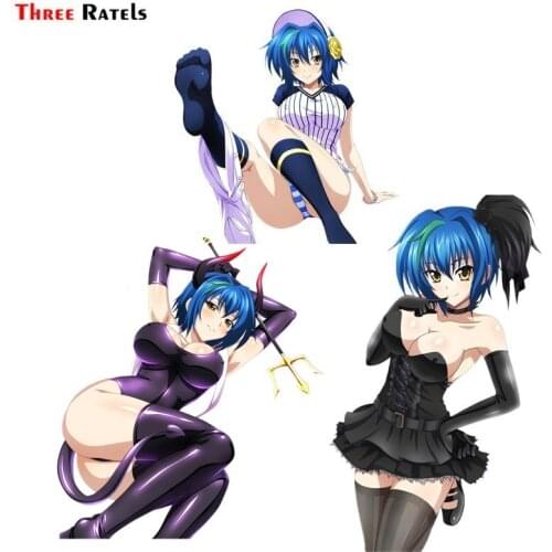 Three Ratels FC837 High School DxD Xenovia Quarta Render Car Windshield Sticker Notebook Decal
