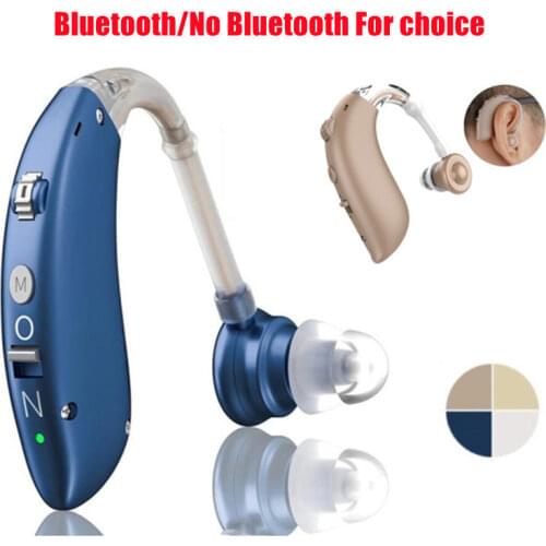 Rechargeable USB Mini Digital BTE Hearing Aid Sound Amplifier for Loss Hearing Aids the Elderly Ear Care Tools