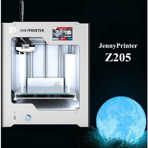 Fully Built JennyPrinter4 Z205 Single-Nozzle 3D Printer Machine With Printing Size 220*220*205mm