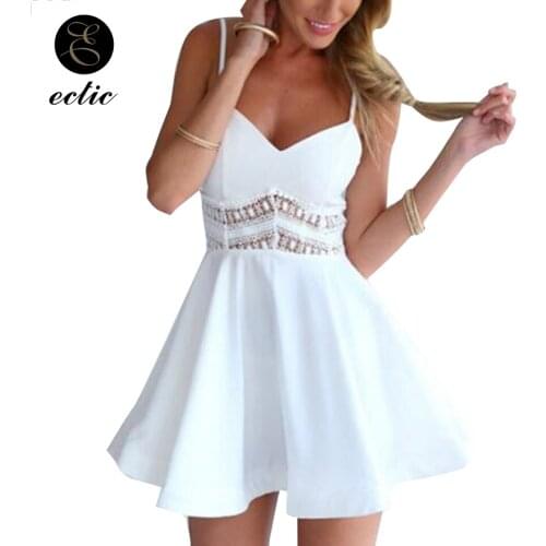See Through Dress A Line Mini Party Dress Sexy Club Wear Sukienka Lace Stitching Dress Skater Robe Femme Ete 2020 Cute Kawaii