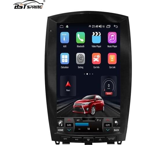 Bosstar Tesla Veitical touch screen radio 12.1/13.3 inch For Infiniti QX50 EX25 gps navigation player