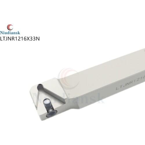 1pc LTJNR1216X33N CNC Lathe Tool External Turning Tool Holder LTJNR Anti-vibration Spring Steel Outer Circle Cutting Tool Arbor