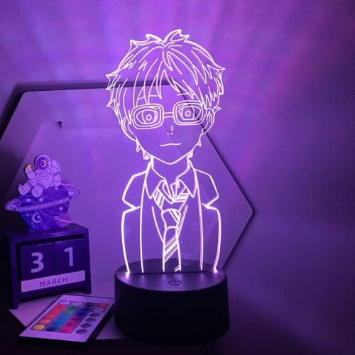 3d Lamp Your Lie in April Arima Kousei for Bedroom Decorative Night Light Birthday Gift Room Table Led Light Anime Figure
