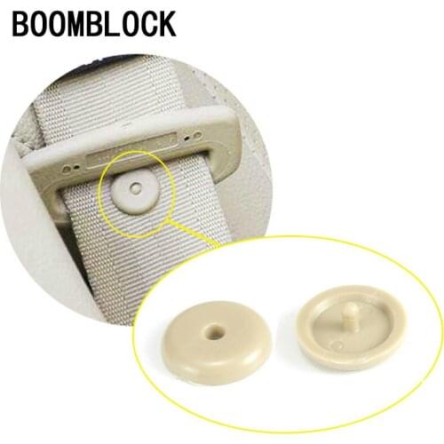 Car Styling Safety Seat Belts Stop Button Clips For Mazda 3 6 CX-5 Audi A4 B8 B6 B7 B9 A5 A6 C7 Renault Clio Trafic Megane 2 3