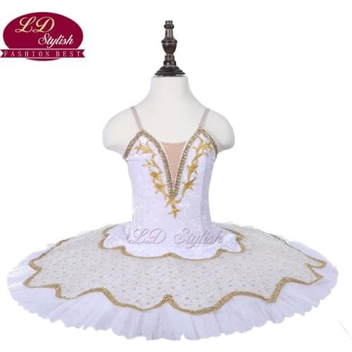 Girls White Ballet Tutu The YAGP Performance Stage Wear Kids Ballet Dance Competition Costu Women Ballet Skirt