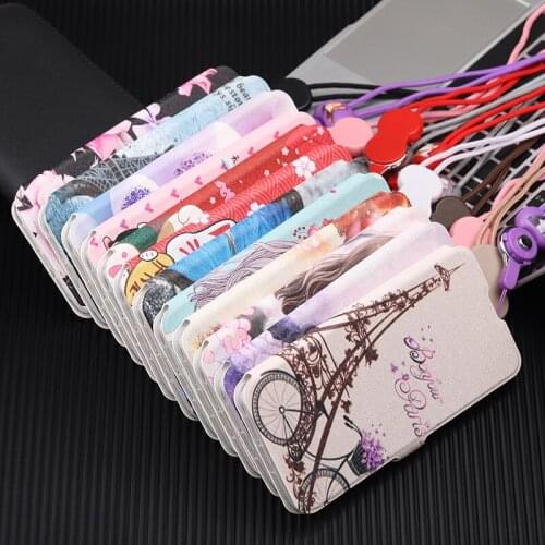 Cute Painted Flip Wallet Stand Leather Case For VIVO iQOO NEO Case VIVO Z5X Y17 X27 Y91 Y97 Y93 Y95 V17 NEO Y7S V7 Plus Z1 Pro