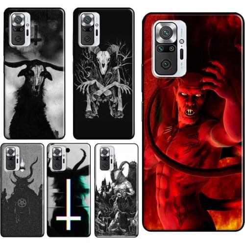 Devil Satan Dark Art Phone Case For Xiaomi Redmi Note 10 Pro Note 9 Pro Note 8 Pro 8T 9S 7A 8A 9A 9C 9T Cover
