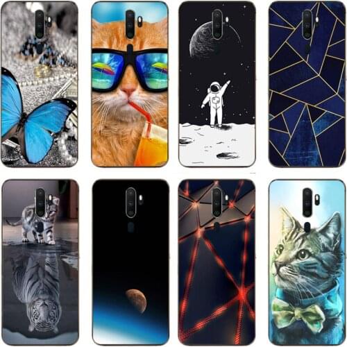 Patterned Case for OPPO A5 2020 Soft TPU Bags Phone Back Cover for OPPO A9 2020 Case