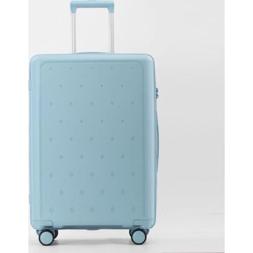 Letrend Retro Black Spinner Rolling Luggage Cabin Suitcases Wheels Colorful Candy Trolley Carry On Travel Bag Trunk