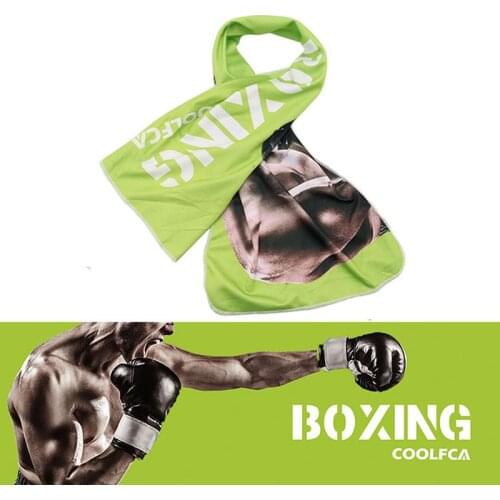 Cold Sense Towel Quick Drying Light Breathable Easy Pull Cans Fitness Sports Printed Cold Towel Toallas Microfibra 100*30CM
