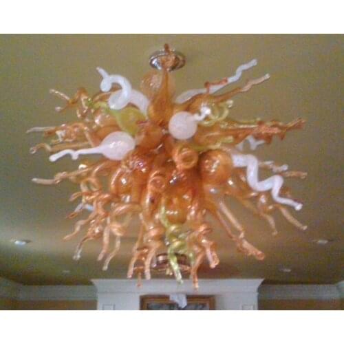 Mini Colorful Custom Decorative Chihuly Style Dining Room Chandelier for Wedding Decoration