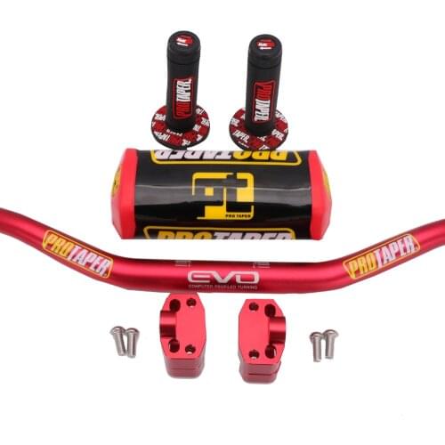 Motorcycle CNC 1 1/8" Fat Bar 28mm Handlebars Handle Bar Grips Clamp Pad For KTM EXC SX XC XCF XCW XCFW 125 150 250 350 450 530