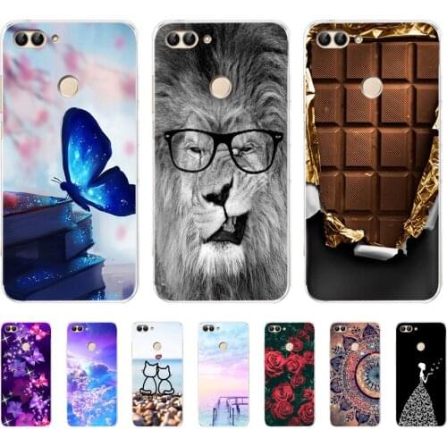 Soft Case For Silicone Back Cover For Cute Phone Cases Cover Bumper for Huawei P Smart Z 2018 2019 2020 Mate 10 20 Lite GR3 Case