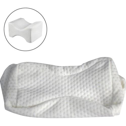 Knee Pillowcase Pillow Cover For Orthopedic Memory Foam Knee Pillow Sciatica Relief Back Pain Pregnancy Hip Joint Pain Relief