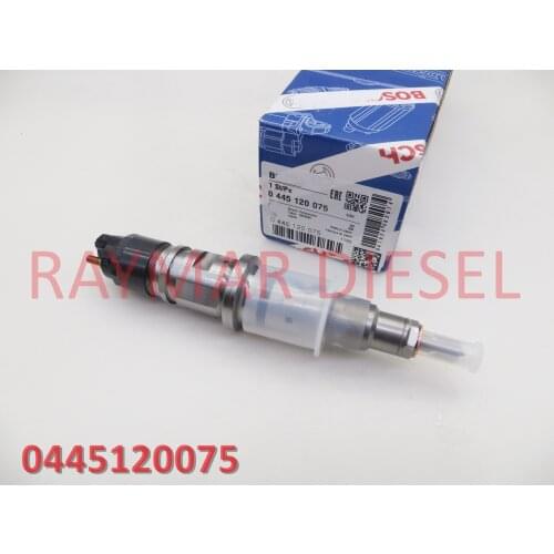Genuine Diesel Common Rail Injector 0445120075, 2855135, 504128307, 5801382396
