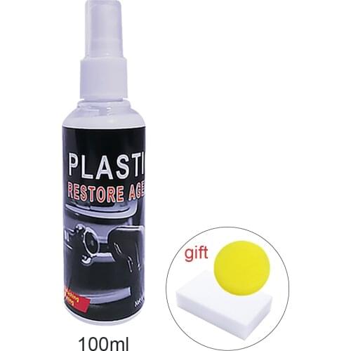 Plasltic Restoer Automotive Interior Plastic, Rubber, Leather Retreading Agent with Sponge