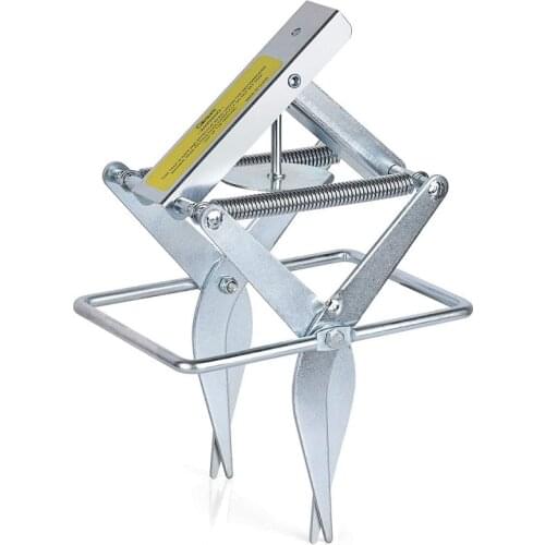 Plunger Mole Trap Gopher Trap Reusable Quick and Clean Kill Mice Trap Alvanized Steel Mole Trap,1 Scissor Trap