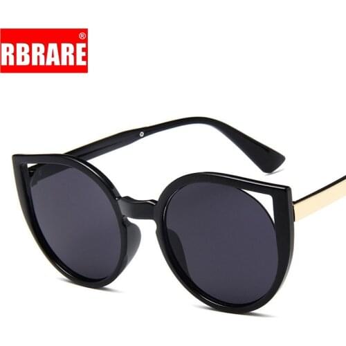 RBRARE 2021 Vintage Classic Cateye Sunglasses Women Vintage Sun Glasses Shopping Candy Color Goggle Travel Oculos De Sol Female