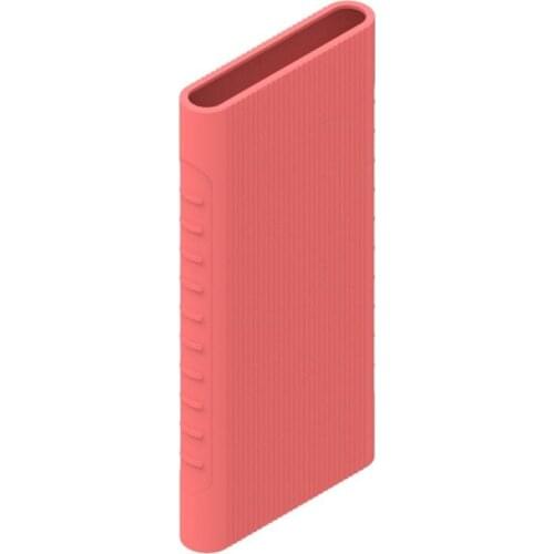 Silicone Protector Case Cover For Xiao mi Power Bank 2 10000 mAh Dual USB Port Skin Shell Sleeve For Power bank Model PL