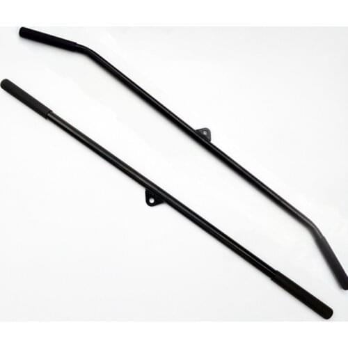 120CM High Pull Down T-bar Handle Pulley System Cable Machine Attachment Gym Rowing Bar Home Triceps Back Workout Straight Bar