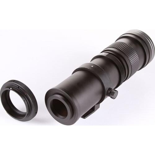 420-800mm F/8.3-16 Zoom Telephoto Lens+T2 Adapter ring for Canon 7D 5D II&III