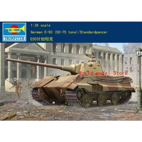 Trumpeter 1/35 01536 E-50 (50-75 tons) Standardpanzer Plastic Model Building Kit