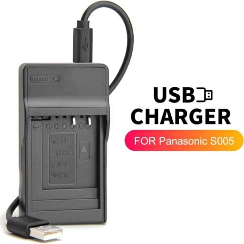 CGA-S106 DMW-BCF10E USB battery Charger for Panasonic DMC-F2 DMC-F3 DMC-F4 DMC-FX70 DMC-FT4 DMC-FX40 DMC-FX65 DMC-FX66 DMC-FX68
