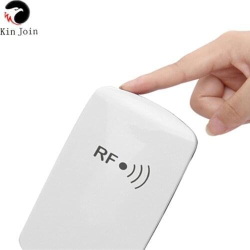 KINJOIN 10cm-3meters epc gen2 rfid reader 902Mhz-928Mhz 865MHz-868MHz usb desktop uhf rfid reader and writer
