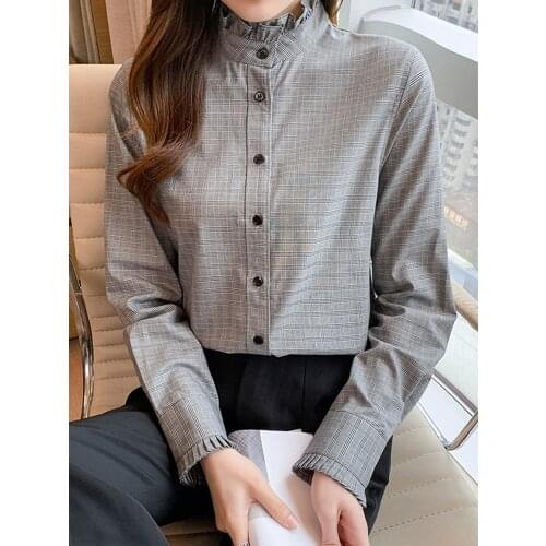 Wenaiyi Women's Plaid Shirts