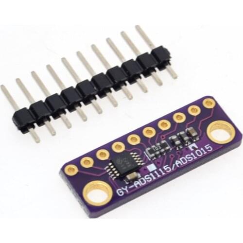 ADS1015 12 bit precision analog-to-digital converter ADC module development board