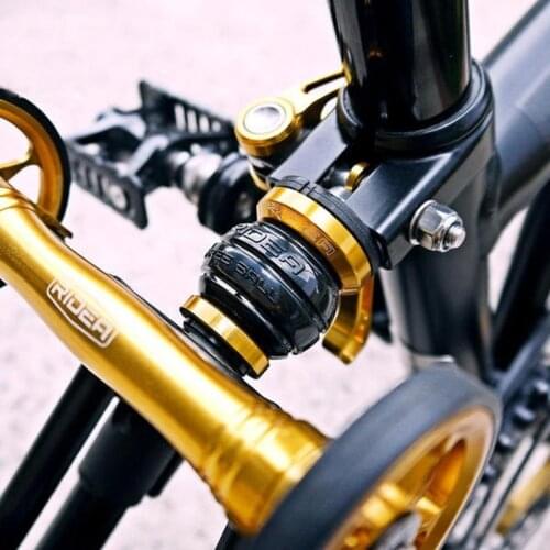 RIDEA shock absorber for brompton biek Youli rubber shock absorber black red gold and silver