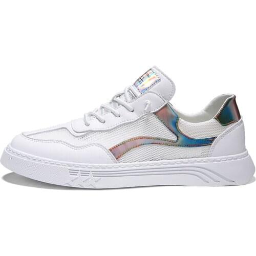 Boots anti sapatenis men fabric size mesh mens outdoor white new shoes anti-slip leisure sneaker top for style zapatos studded