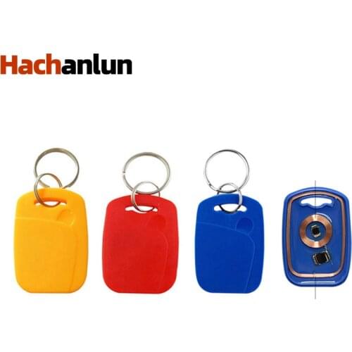 IC ID Frequency RFID T5577 Keyfob 125KHZ EM4305 Rewritable Composite Key Dual Chip 13.56MHZ UID Tag 50 /100pcs
