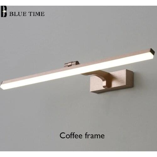 Home LED Wall Lamps For Bathroom Bedside Lights Modern Mirror Front Light LED Wall Lights Indoor Vanity Aluminum Makeup Lights