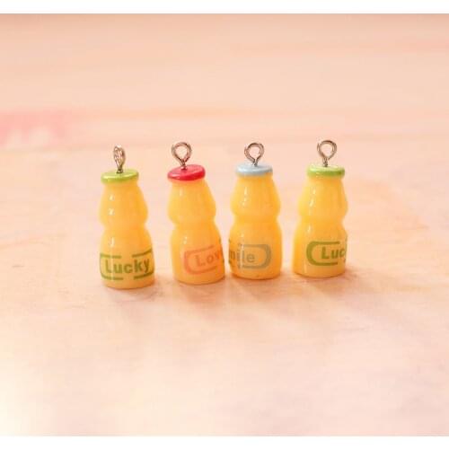 Yogurt Bottle With Hook Charms For Slime DIY Polymer Filler Addition Slime Accessories Toys Lizun Modeling Clay Kit For Children