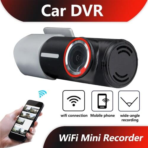 LEEPEE Front and Rear Camera Recorder 1296P WiFi Car DVR Dash Cam FHD Night Vision Parking Monitor Dash Camera Recorder