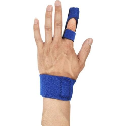 Outdoor Sports Protective Sleeve Injuries Broken Fingers Hand Fixing Strap Adjustable Belt Sports Support