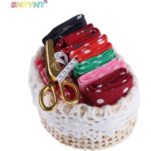 2021 NEW 1:12 Mini Sewing Machine Tools Simulation Home Furniture for Girl Doll House Decoration Dollhouse Miniature Accessories