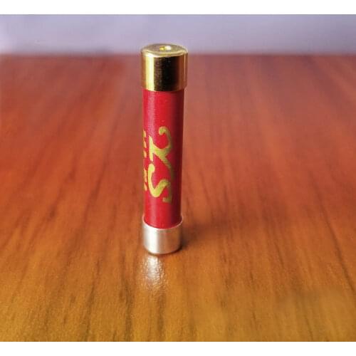 New Audiophile Gold-plated Silver Copper Cap Nano Audio CD Amplifier Tube Fuse 6x25mm British Standard