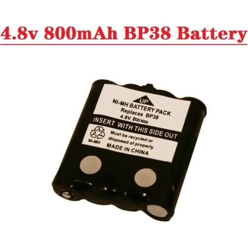 BP38/40 Upgrade 4.8V 800MAH NI-MH Battery For Uniden BP-38 BP-39 BP-40 BT-1013 BT-537 For MOTOROLA TLKR T4 T5 T6 T7 T8 Series