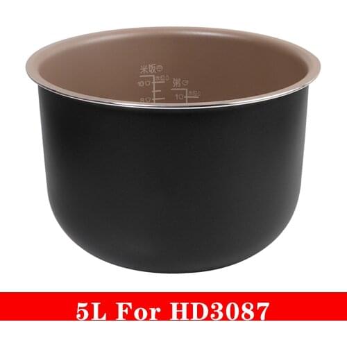 Original 5L Replacement Rice cooker Cooking Pot Liner Non-stick liner Container Accessories For Philips HD3087 Rice cooker