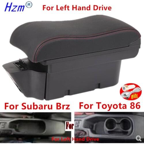 For Toyota 86 Armrest For Subaru Brz Car Armrest Box For Scion Fr-S Frs Gt86 2012-2021 storage box Auto parts Easy install