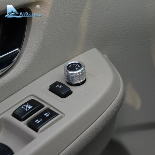Airspeed 1 piece Car Rearview Mirror Adjustment Knob Trim Cover for Subaru Forester XV Outback Legacy 2013 2014 2015 Car-styling
