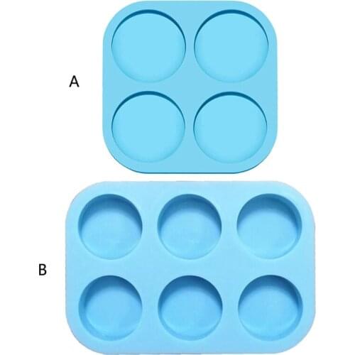 Phone Socket Silicone Mold Round Resin Mold Phone Grip Epoxy Resin Casting Molds LX9E
