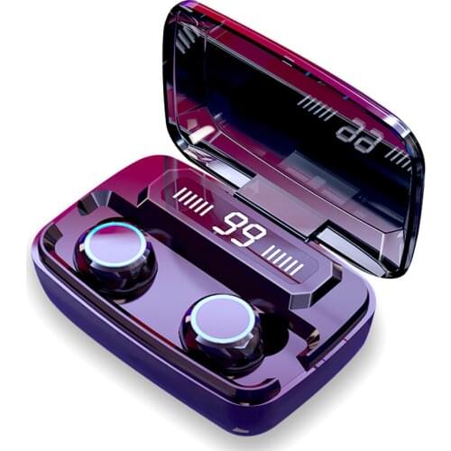 TWS Bluetooth5.0 earphone Original M11 Wireless Headphones HiFi IPX7 Waterproof earbuds Touch Control Headset for sports /game