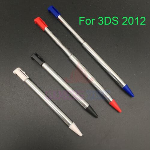 40PCS Retractable Metal Touch Screen Pen for Nintendo 3DS Stylus
