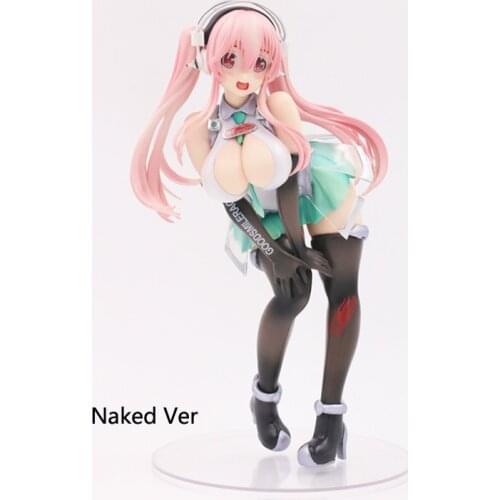 1/6 SoniAni Super Sonico Racing Ver. big breast Naked Resin Pvc Action Fgure Sexy GK Model toy