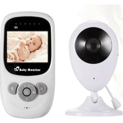 2.4 inch LCD Display Temperature Detection Wireless Camera Baby Monitor Night Vision Two-way Intercom Sleep Monitor