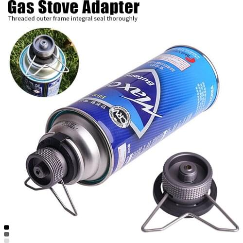 Gas Stove Adapter Gas Saver Plus with Butane Adapter Gas Adapter Camping Stove Refill Adapter for Camping Backpacking Hiking